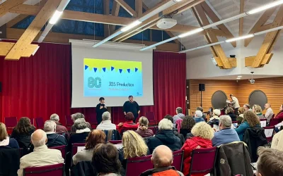 Une restitution improvisée pour célébrer les 80 ans de l’UDAF 38